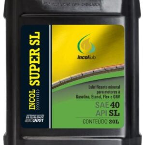 OLEO MOTOR DIESEL INCOL SAE 40 20L ( MOTOR DIESEL ANTIGO )