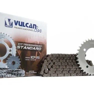 KIT RELAÇÃO CB 250 TWISTER 40X13/520X110/1045 ( 4 FUROS ) STANDARD VULCANBOR