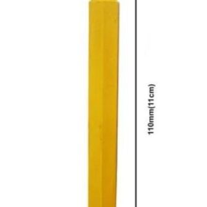 GIZ AMARELO SEXTAVADO 110X12 MM CX 12 UNIDADES