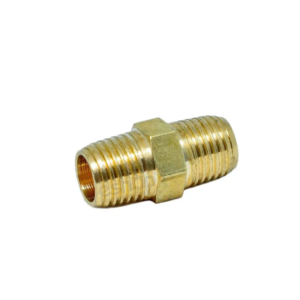 NIPLE COMPRESSOR 1/4 X 1/4 MACHO LUBEFER