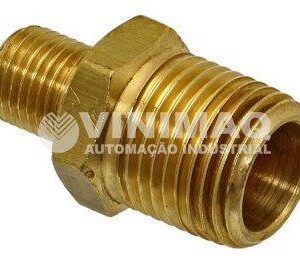 NIPLE REDUCAO MACHO 1'' X 1/2 FEMEA LUBEFER