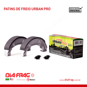 PATIM FREIO DIANTEIRO TRASEIRO YBR/FAZER/FACTOR/MAX/SCOOTER/LASER FABRECK ( FBK524 )