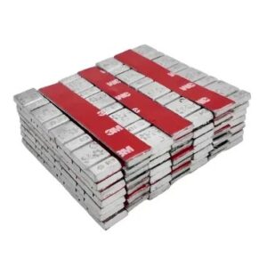 CONTRA PESO ADESIVO FERRO 3KG 05/10Gr. 100 UNIDADES