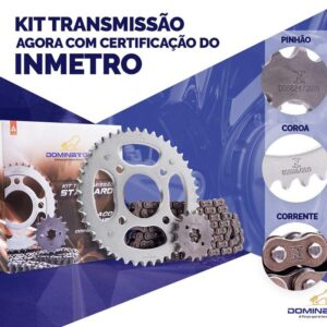 KIT RELA&Ccedil;&Atilde;O BIZ 100(12-) 35X15/428X108/1045 GULFAIR