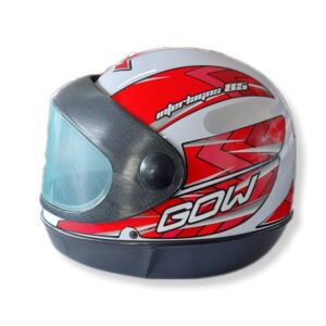 CAPACETE GOW INTERLAGOS PRETO/ PRATA 60
