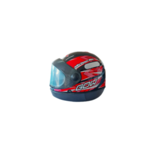 CAPACETE GOW INTERLAGOS PRETO/ VERMELHO 58