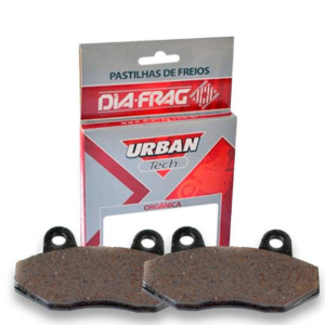 PASTILHA FREIO DIANTEIRA YBR/FAZER/WEB/TWISTER URBAN TECH DIAFRAG