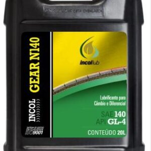 OLEO CAMBIO DIFERENCIAL INCOL SAE 140 20L